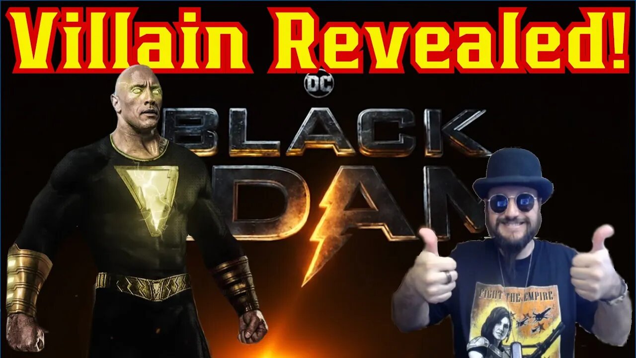 Black Adam Villain CONFIRMED! Plus Pictures And More!