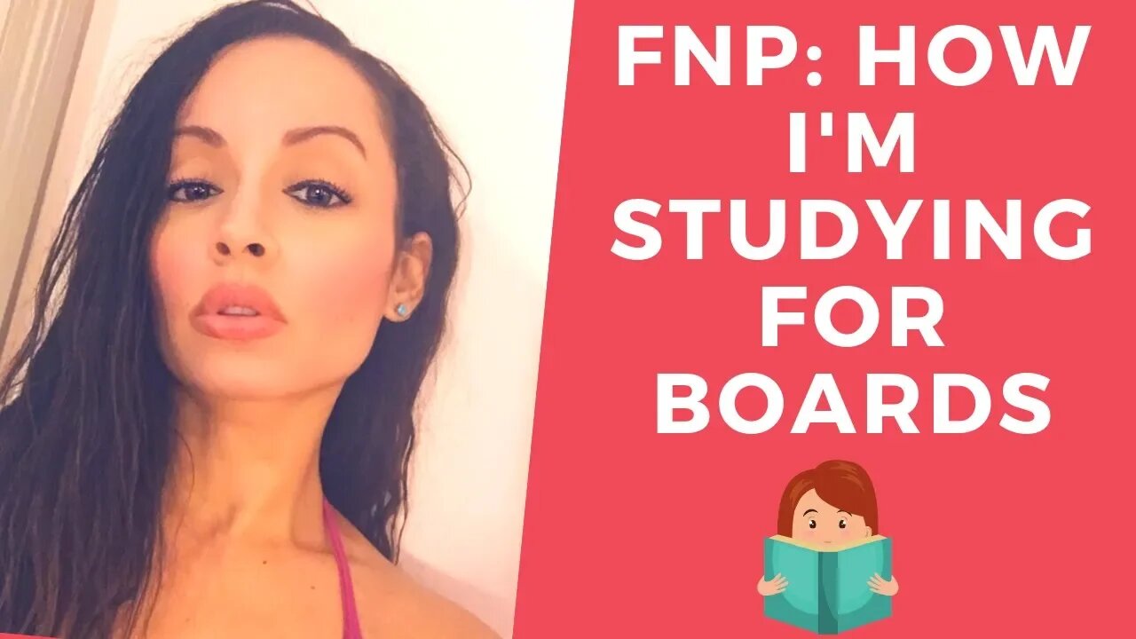 FNP: How I'm studying for boards/VLOG