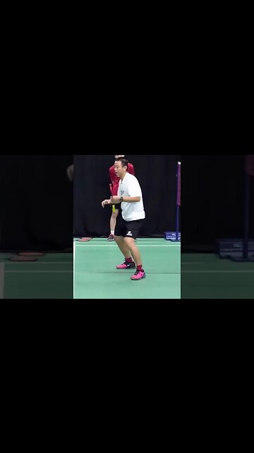 Badminton Defensive Footwork Drill - Coach Hendry Winarto #shorts