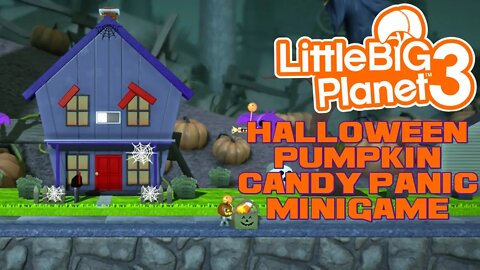 🎃 LBP 3 - Halloween Pumpkin Candy Panic Mini Game - PlayStation 4 Gameplay 🎃 😎Benjamillion