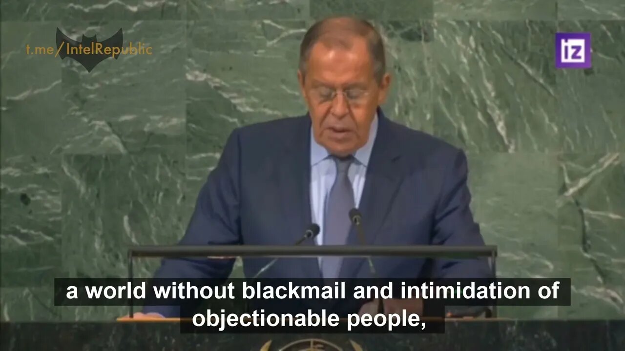 ⚡️BREAKING NEWS⚡️Today the question of the future of the world order is being decided - Russian