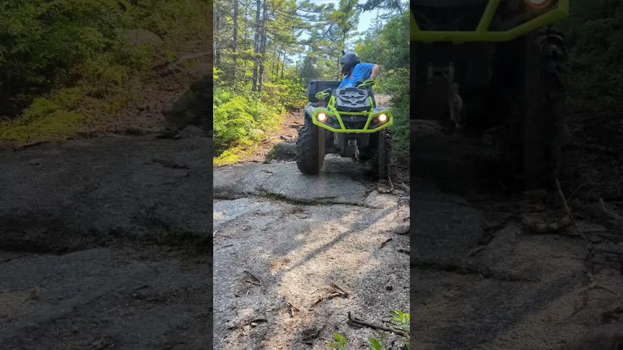 Rookie Move! #atvfail #canam #turtlemountain #oakhillcrew #ohcnb #rookiemistake #atvadventure