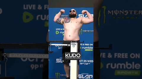 The King of Kings is BACK! He weighed in at 254.5 for his return at Power Slap 5!