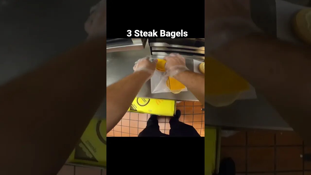 Steak Bagels #mcdonalds #shorts