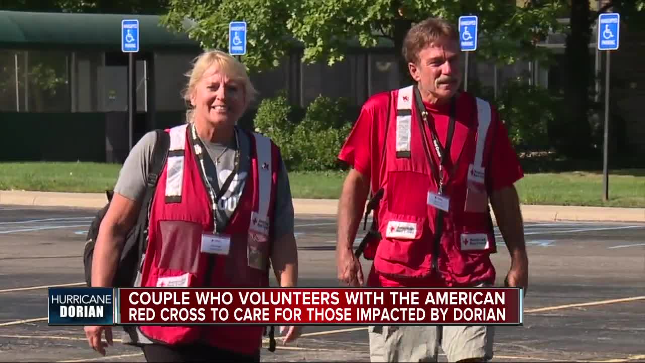 Husband and wife bring their passion for healing to help as American Red Cross volunteers