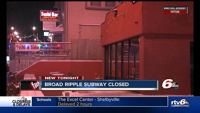 Subway in Broad Ripple closes without warning