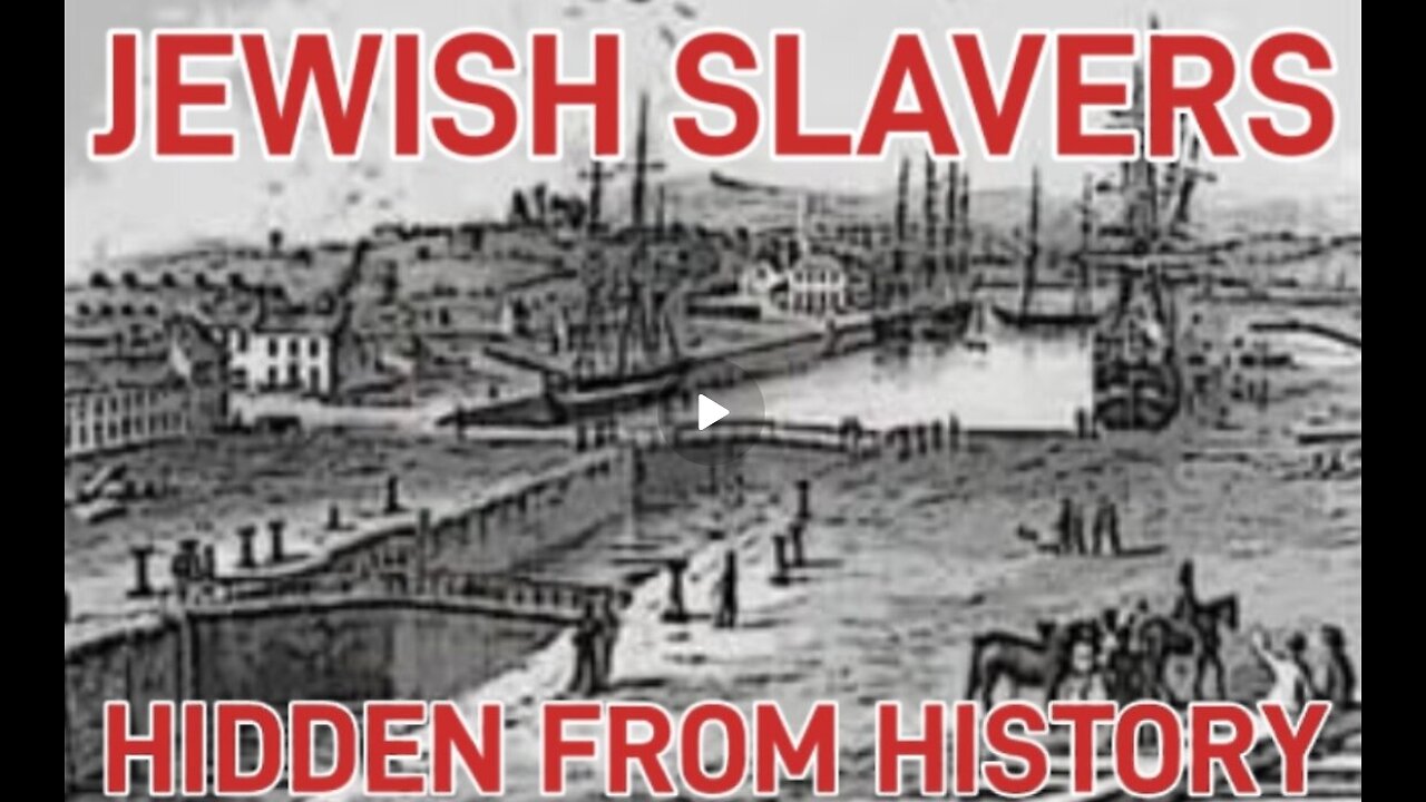 Who Brought The Slaves? Jewish Slave Traders Hidden From History. Walter White Jr.