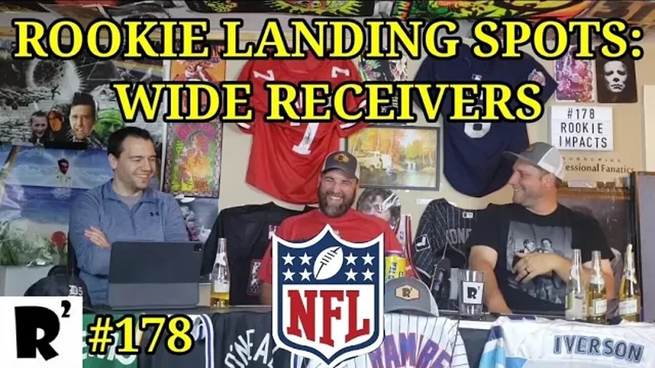 Rookie landing spots: Wide Receiver! Who will have the biggest impact? Plus tuck friendly swimsuits?