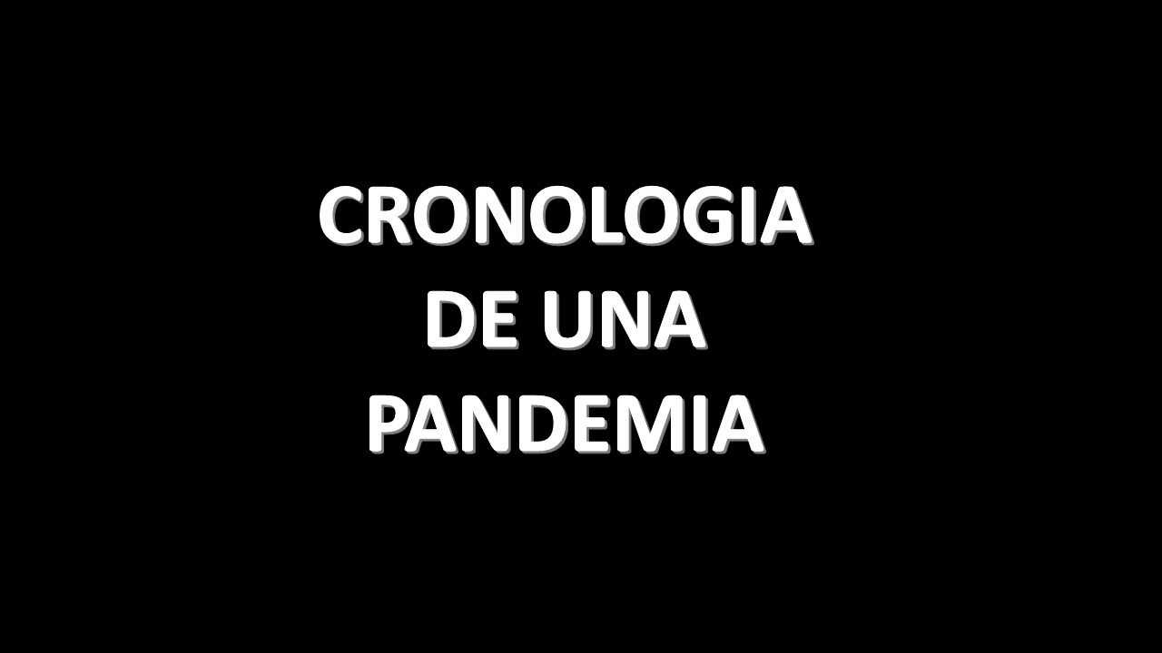 CRONICA DE UNA PANDEMIA