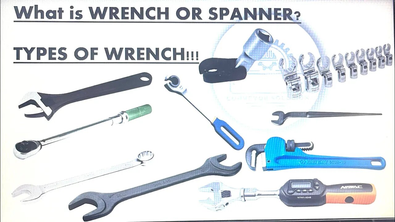 Spanner | Wrench | Type of spanner | Type of wrench | Hand tools #spanner #handtools #handtool