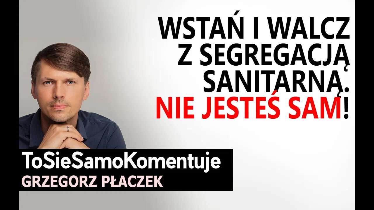 Wstań i walcz z segregacją sanitarną! 🇵🇱🆘🇵🇱 Mi też czasem jest ciężko...