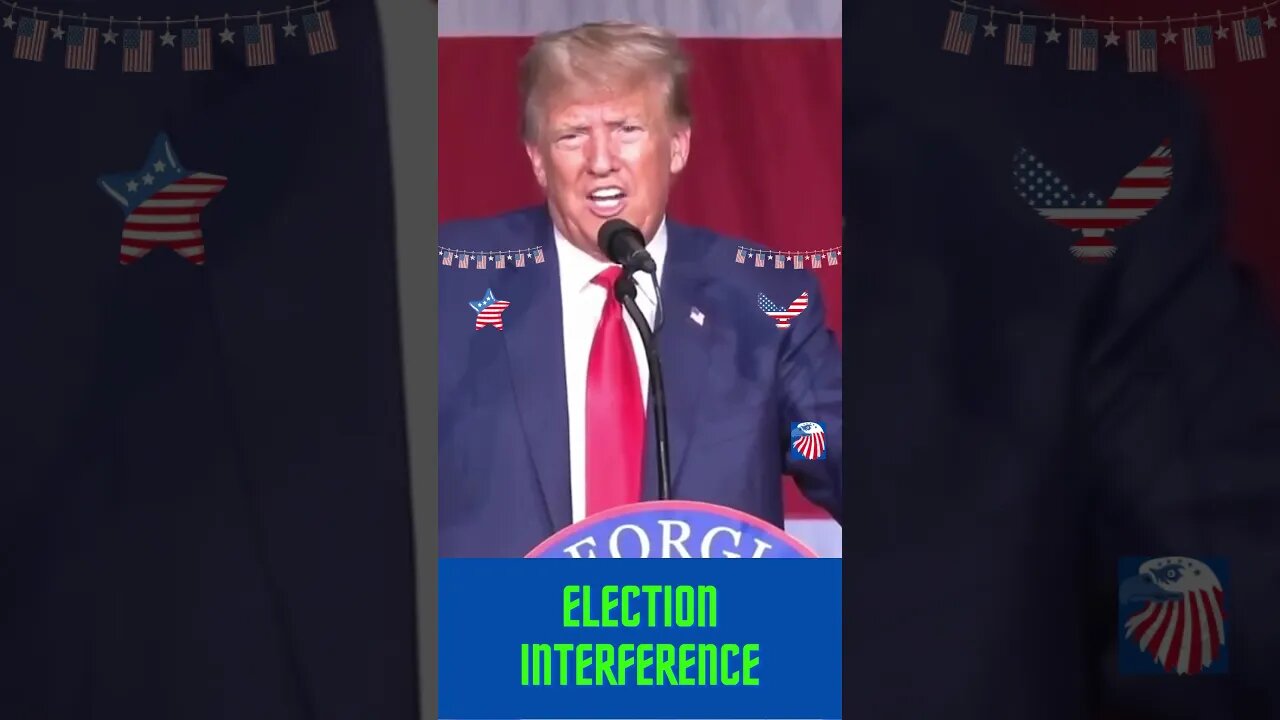 🔥🔥 Trump calls out Election Interference 🔥🔥