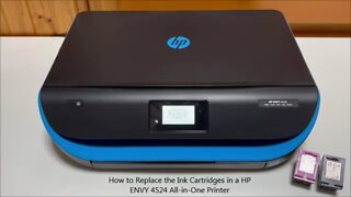 How to Replace the Ink Cartridges in a HP Envy