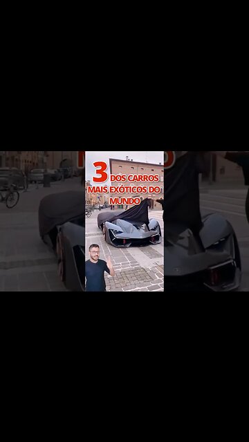 Esses são os carros mais exóticos do mundo 😱 #foryou #viral #shorts
