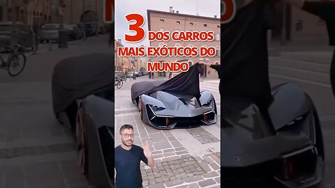 Esses são os carros mais exóticos do mundo 😱 #foryou #viral #shorts