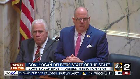 Gov. Hogan delivers 4th State of the State Address