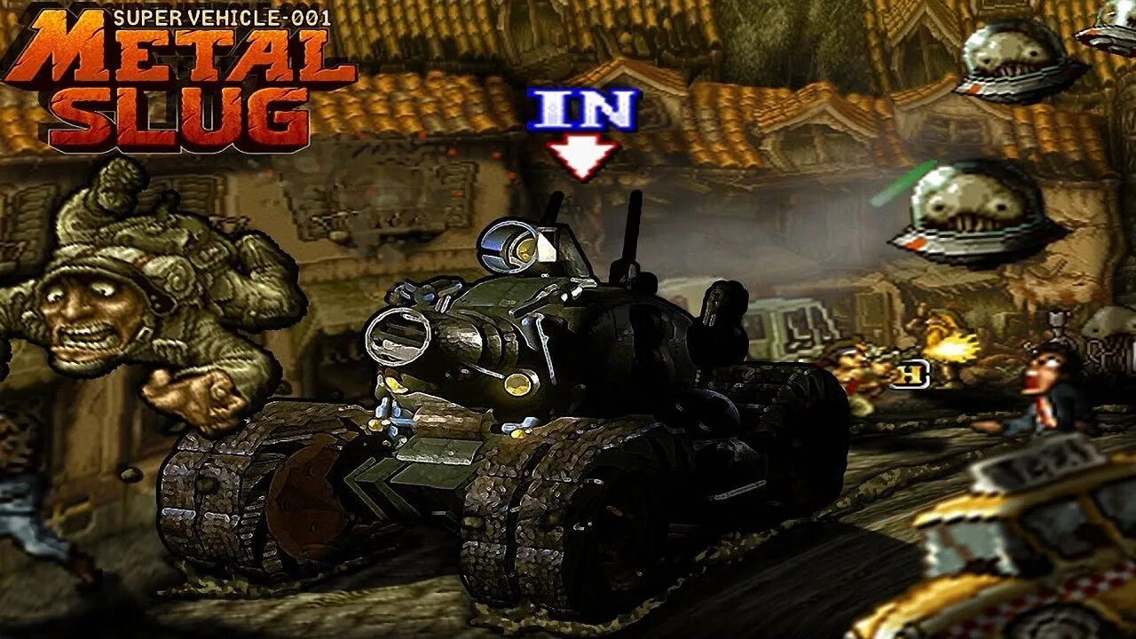 Super Vehicle 001 Metal Slug - PSP (Mission 1)