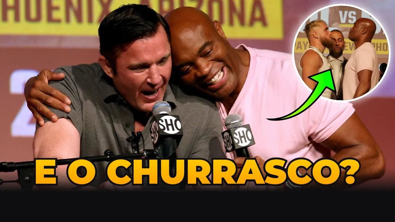 ANDERSON SILVA E CHAEL SONNEN SE REENCONTRAM