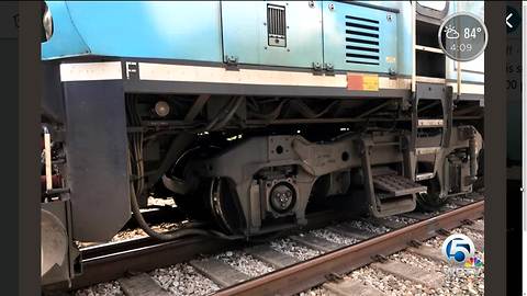 Tri-Rail train derails in Deerfield Beach, BSO says no injuries