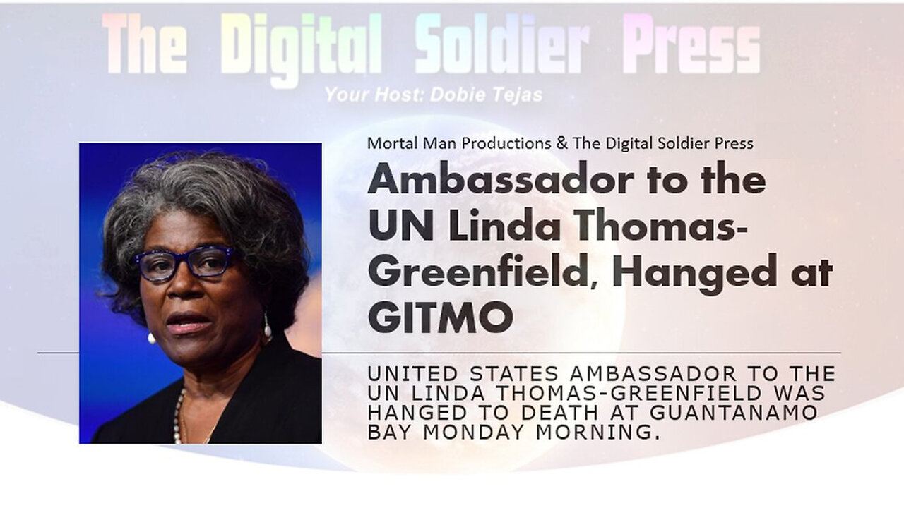 US Ambassador to the UN, Linda Thomas-Greenfield, Hanged at GITMO