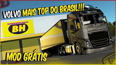 VOLVO FH SHIFT BOTANDO PRESSÃO NA MG 164 NO BAÚ GUERRA ETS2 1.47