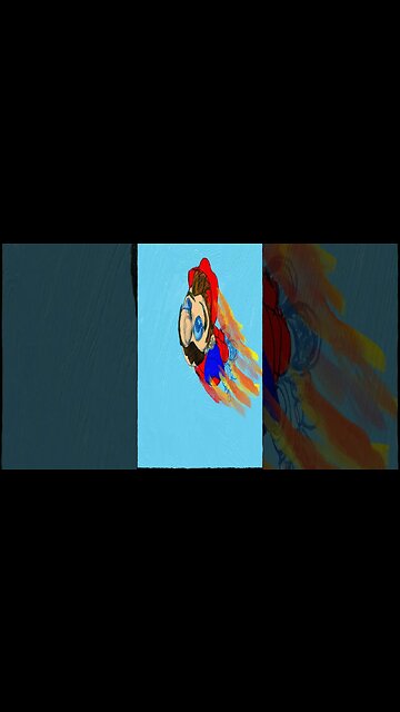Super Mario Yeet#speedpaint #supermario #shorts