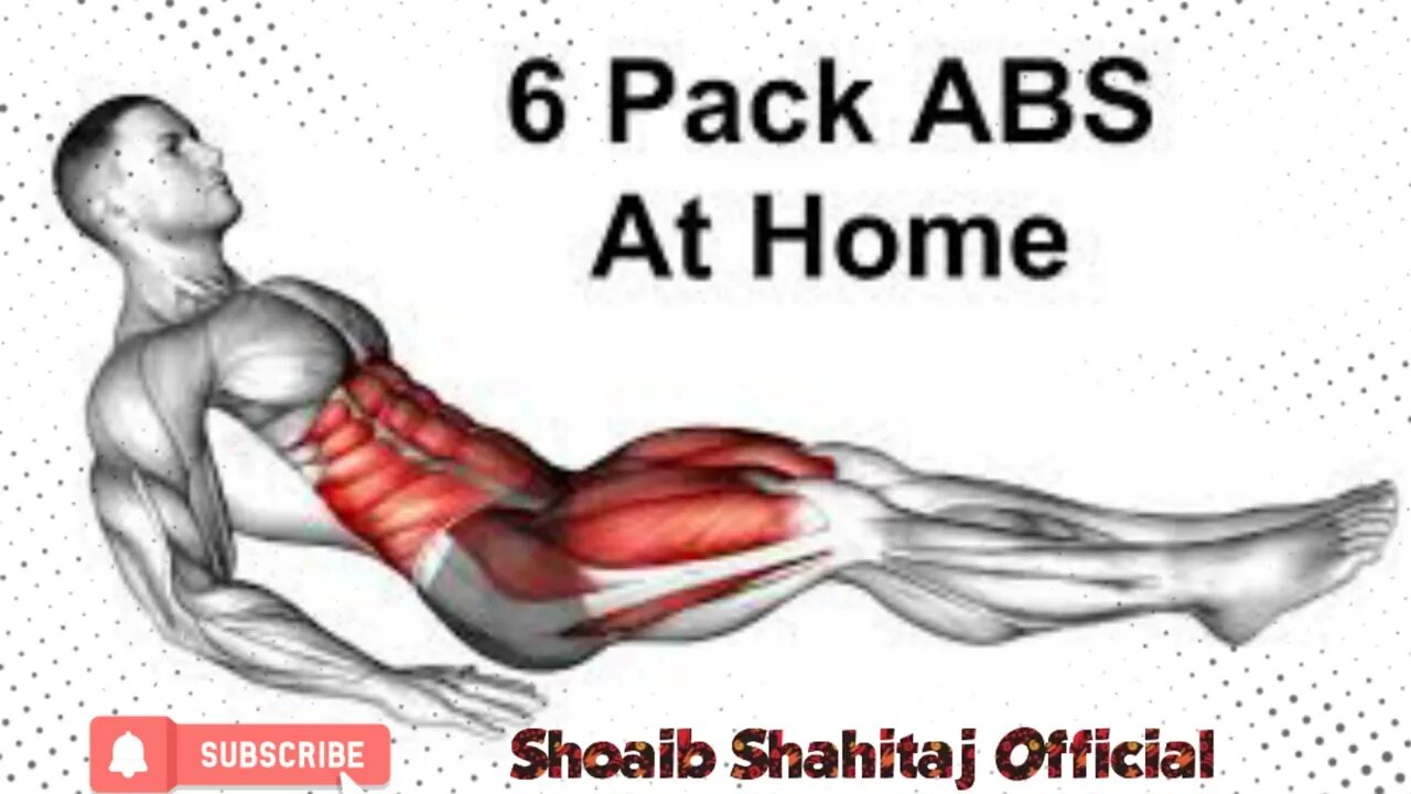 6 PACK ABS Workout At Home Ep 1