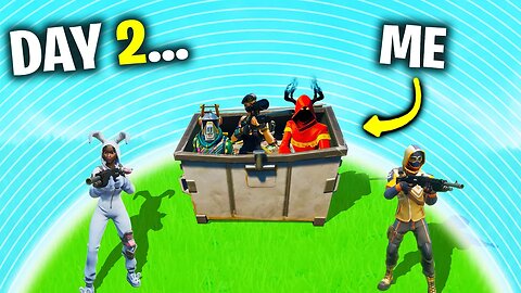 Last To Leave Dumpster Wins $10,000 - Fortnite