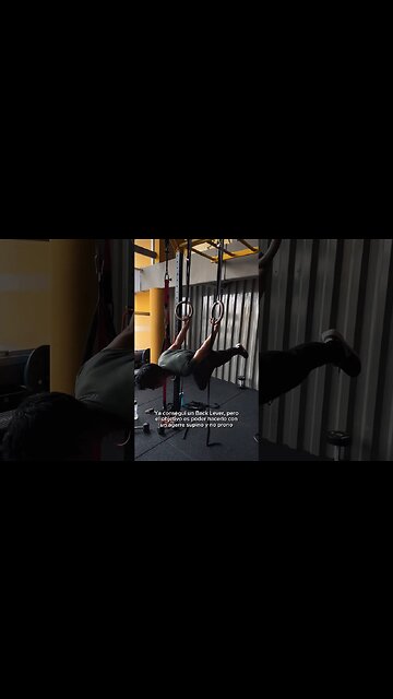Conseguí un Back Lever, pero todavía falta algo #shorts