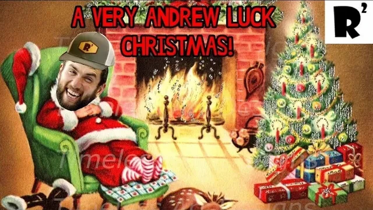 Andrew Luck Christmas album! Enjoy some classic tunes next to the Xmas tree