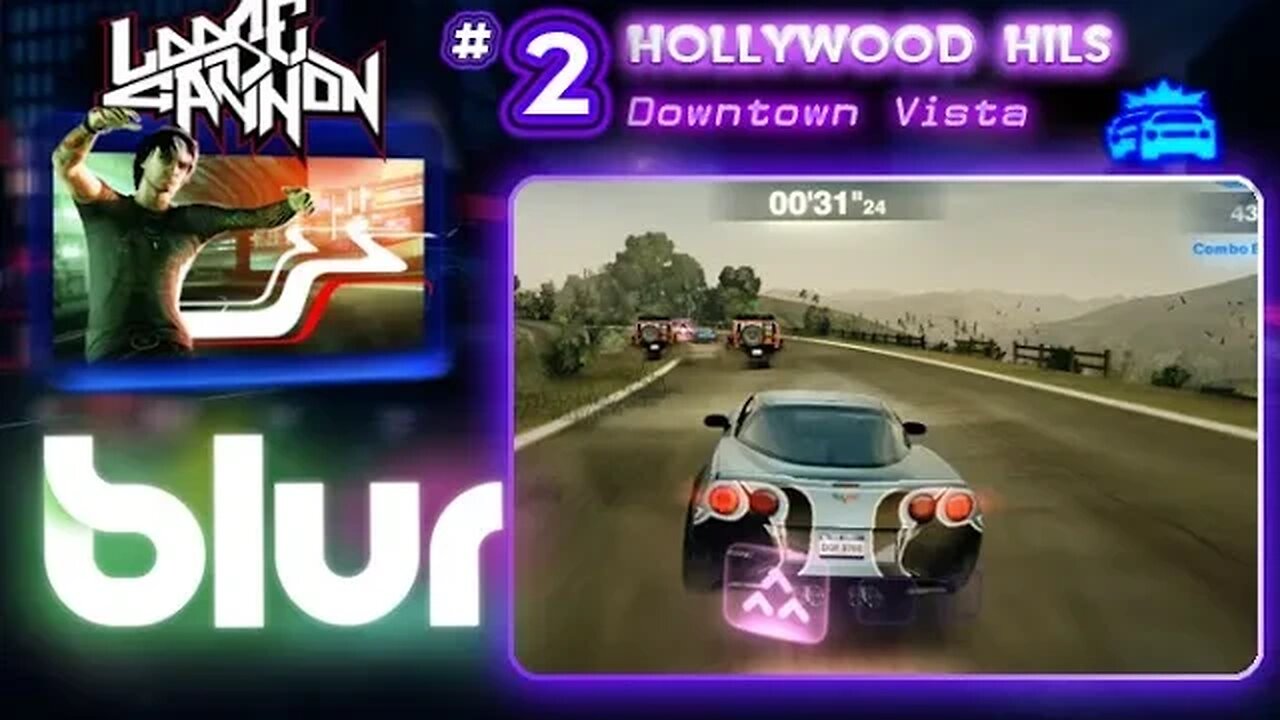 Blur: Loose Cannon #2 - Hollywood Hills (no commentary) Xbox 360