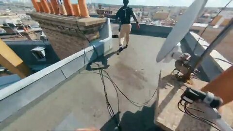 9 !! Paris Rooftop Parkour POV