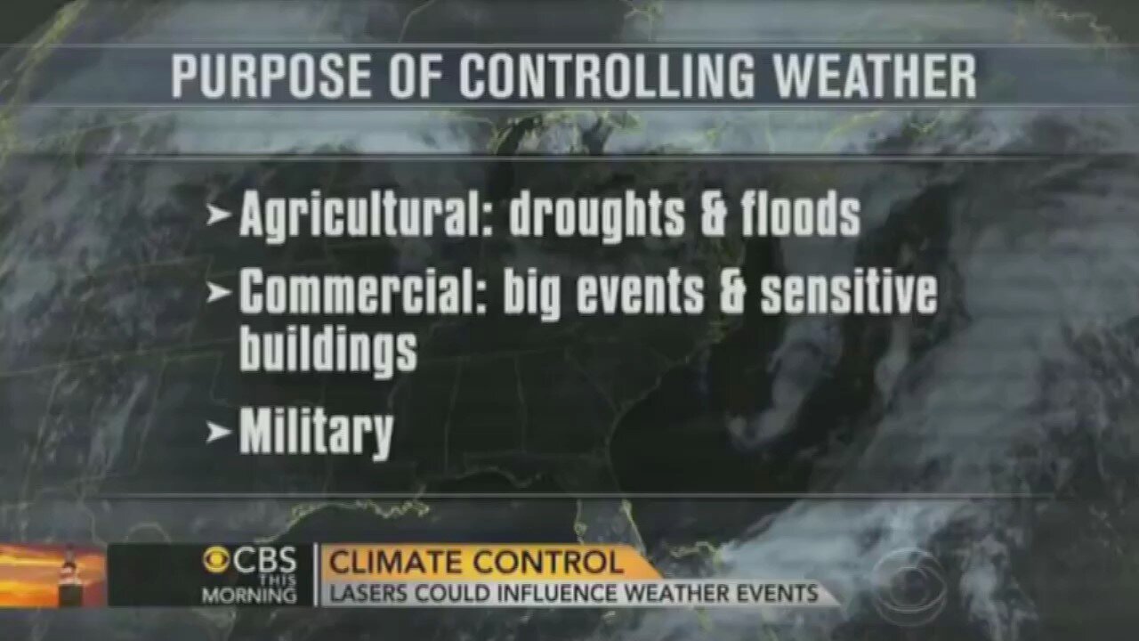 NWO: Government's weather warfare against you!