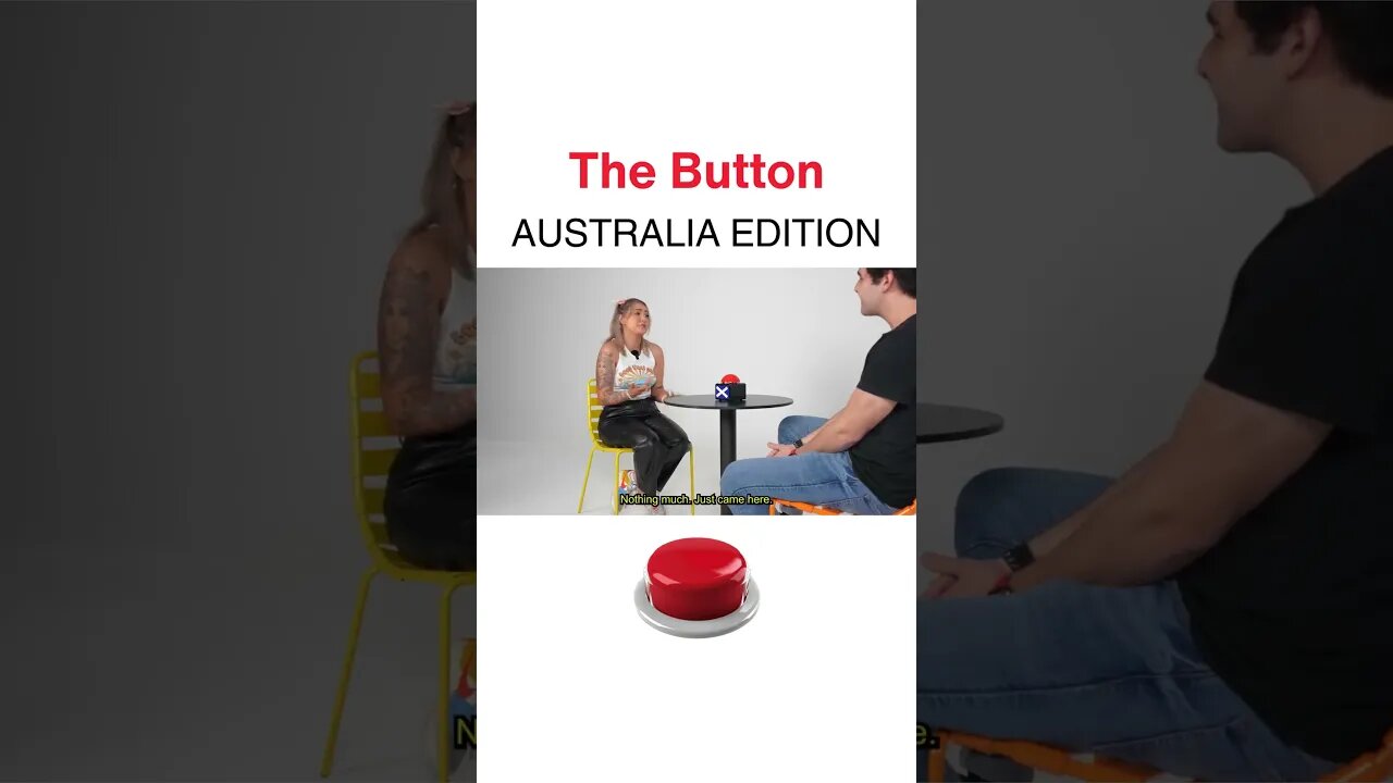 THE BUTTON: AUSTRALIA EDITION | SPEED DATING GAME #shorts #dating #game #button