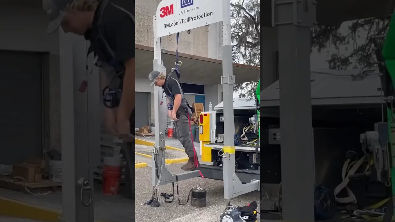 Advanced Fall Protection! 😎