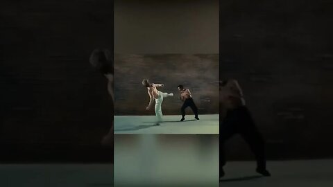 Bruce Lee vs Chuck Norris #brucelee #chucknorris #thewayofthedragon #fight