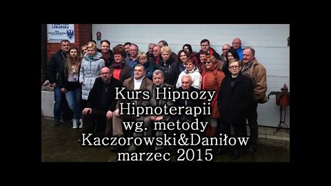 PRZEDSTAWIENIE PROGRAMU SZKOLENIOWEGO - PROFESJONALNY FILM HIPNOZY I HIPNOTERAPII - /2015 © TV IMAGO