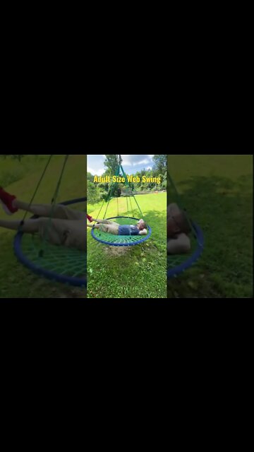 When Dad gets in the kids web swing 😄