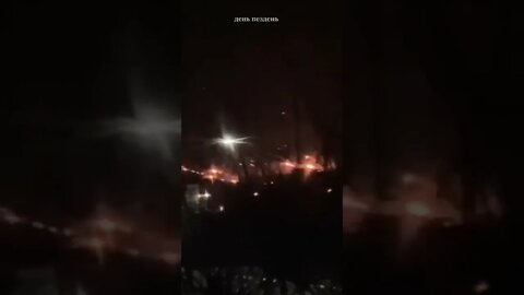 Russian MLRS Launch