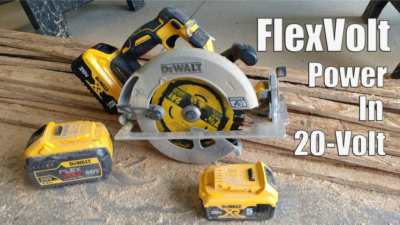 DEWALT 20V XR Brushless 7-1/4-In. Circular Saw with POWER DETECT Review DCS574W1