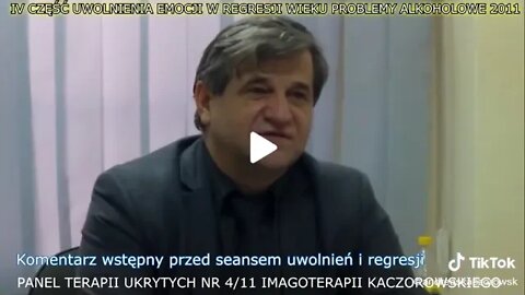 UWOLNIENIA DUCHOWE, EMOCJI, NERWÓW I BLOKAD W HIPNOZIE - REGRESJA WIEKU TV IMAGO 2011/CZĘŚC IV/