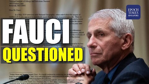 Sen. Johnson Presses Fauci to Explain Seemingly Shifting Position on CCP Virus Origin