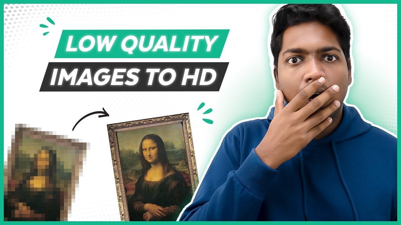 How to Improve Image Quality | Low to High Resolution