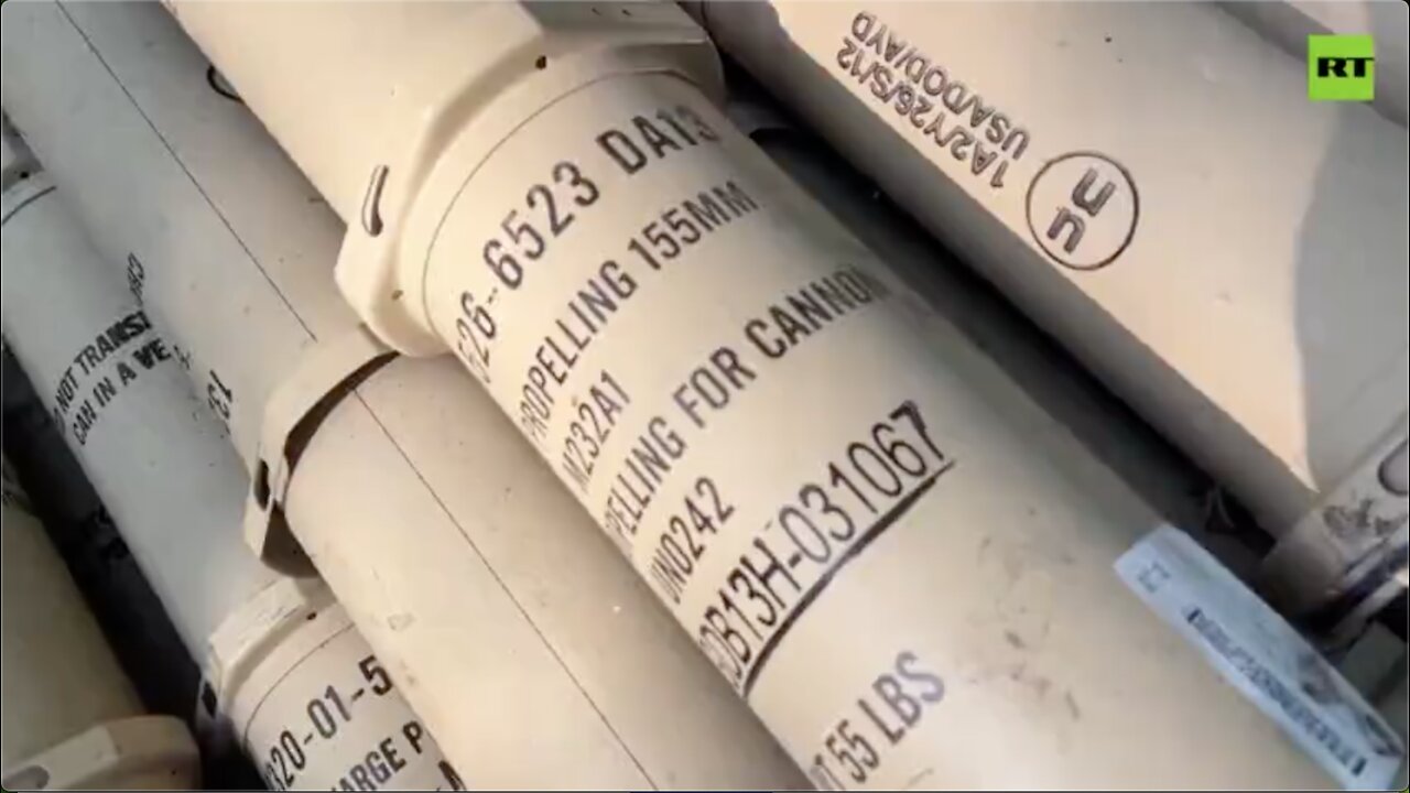 RT reporter explores the woods where a cache of US-made shells were hidden