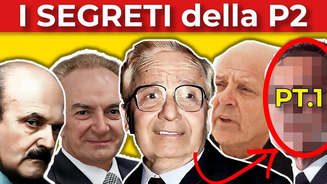 I SEGRETI SVELATI della Loggia P2 di LICIO GELLI-Sindona,Marcinkus,Calvi e la CIA DOCUMENTARIO quindi si può dire che la massoneria con il Vaticano e la mafia è stata protagonista delle peggiori porcate avvenute nella storia di MERDALIA💩