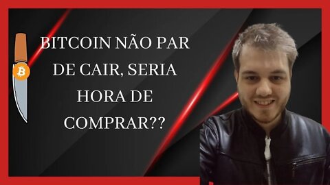 BITCOIN NÃO PARA DE CAIR, ONDE VAMOS PARAR??