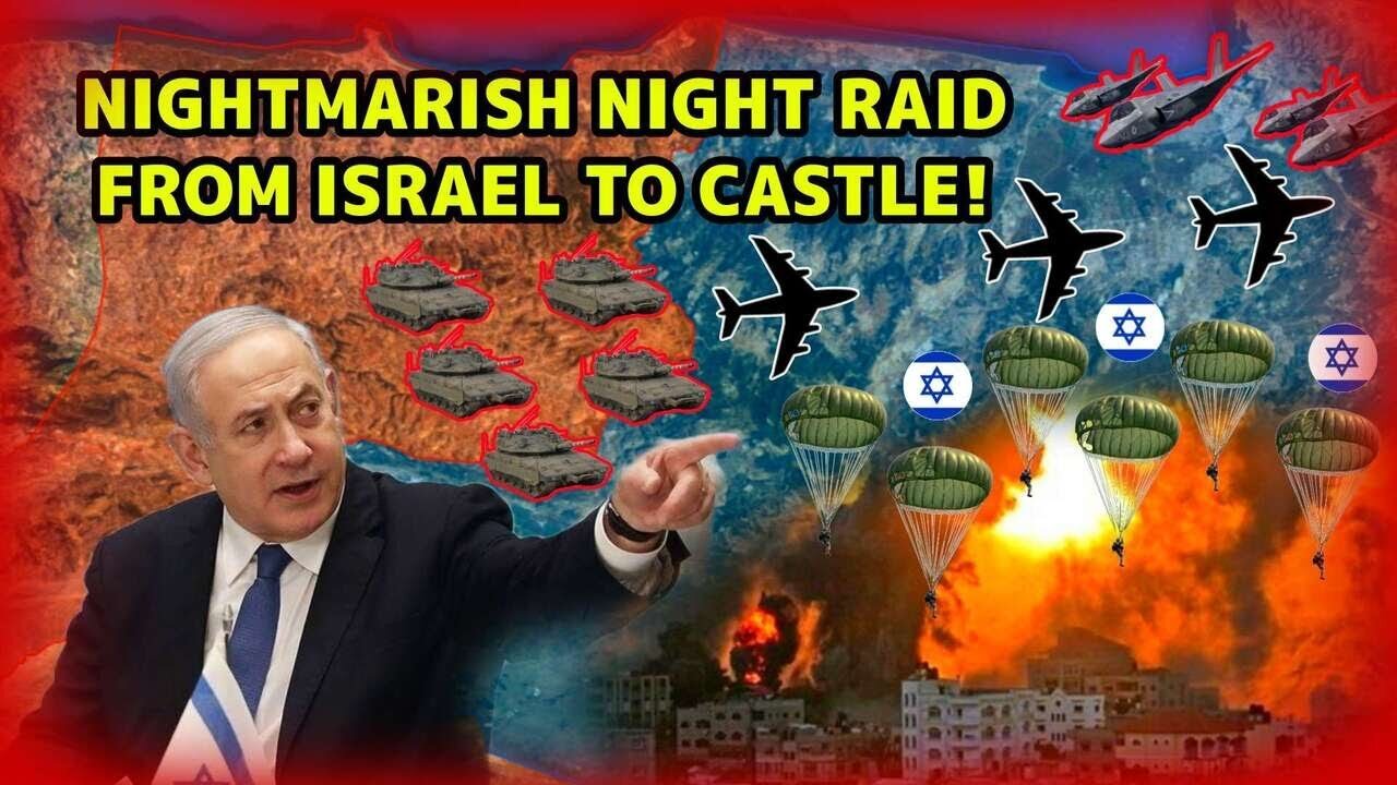 Nightmarish Night Raid From Israel to Hamas Castle! All Secret Tunnels of Hamas Revealed!