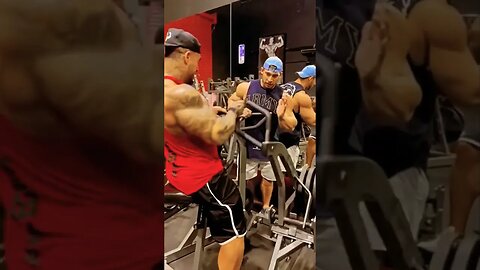 RAMON E HORSE DESTRUINDO TUDO NO TREINO DE COSTAS NO CT | BODYFITLIONS