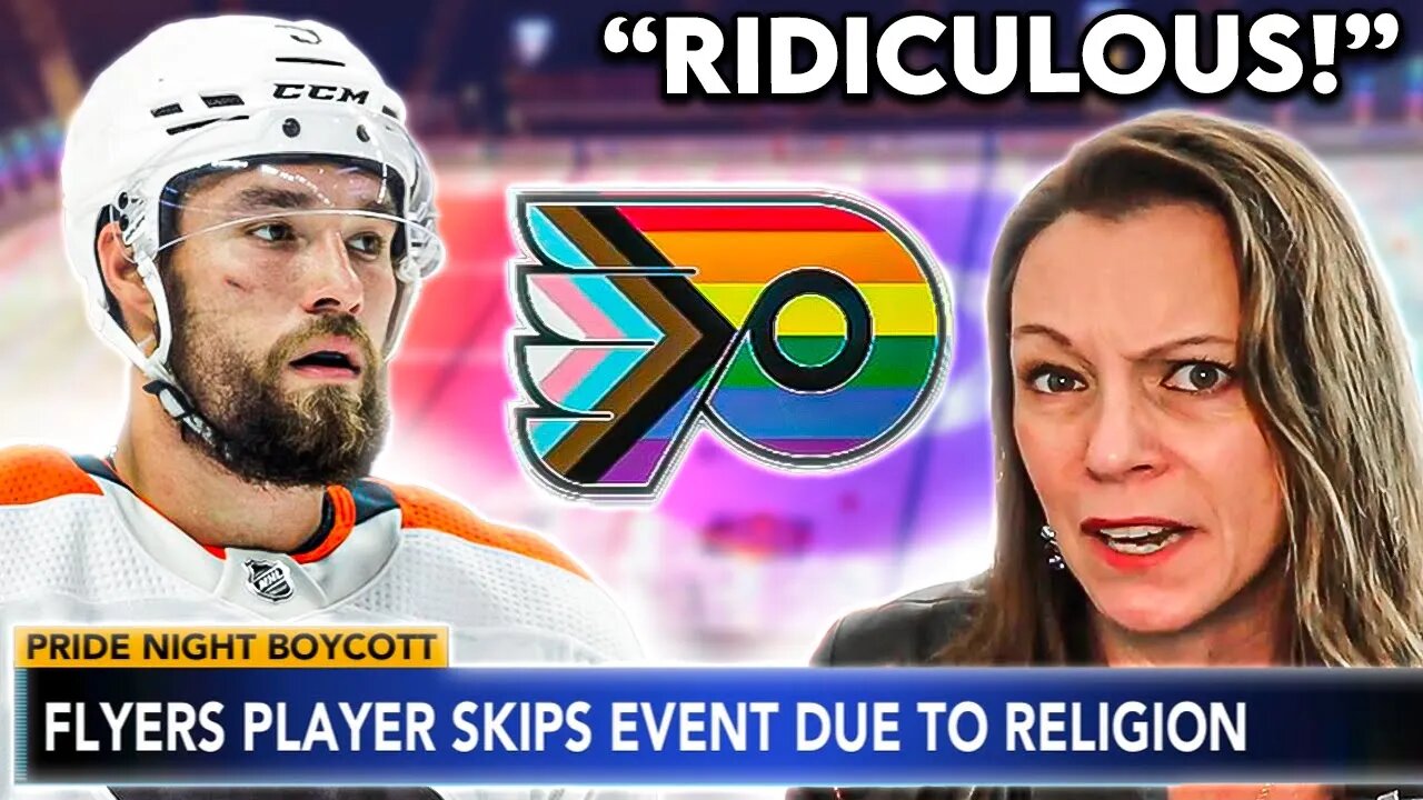 Mom REACTS To Flyers Player Boycotting Pride Night