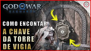 God of war Ragnarok, Como encontrar a chave da Torre de Vigia | Super dica